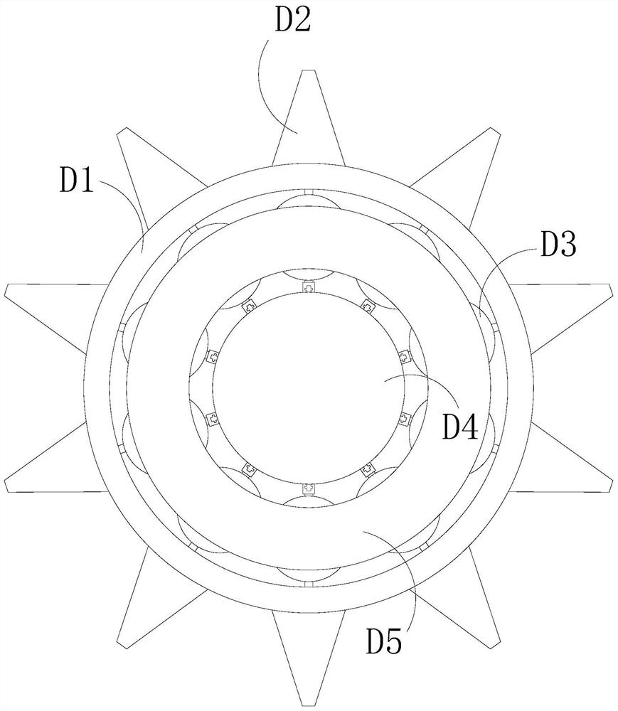 A hole-groove type crop seedling transplanting machine