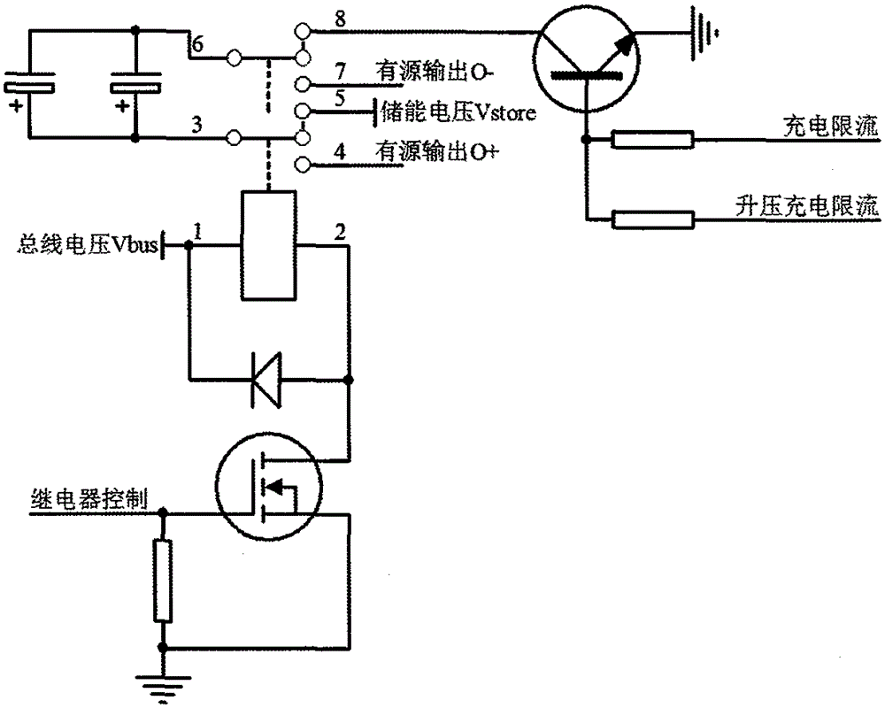 Active output control method of two-wire system