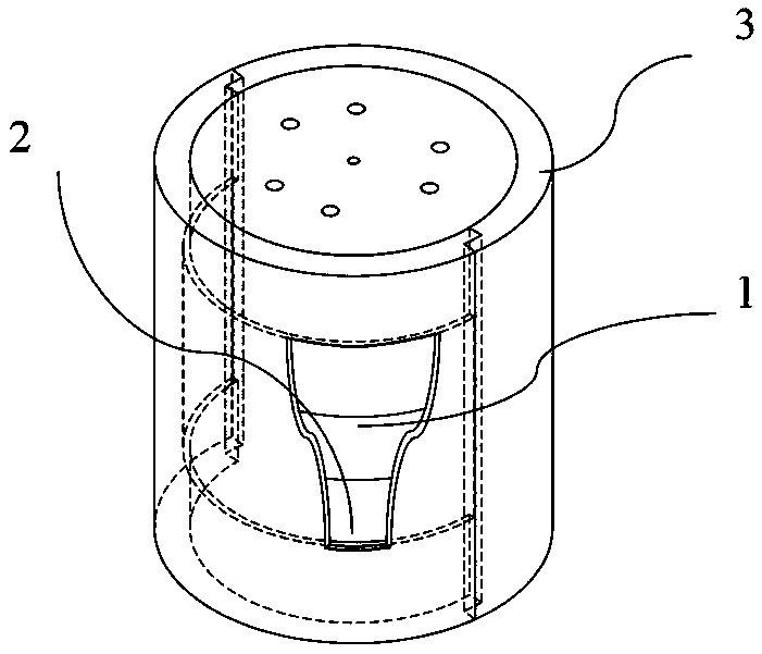 Energy-saving hearth provided with air thermal insulating layer and thermal radiation reflecting layer and preparation method thereof