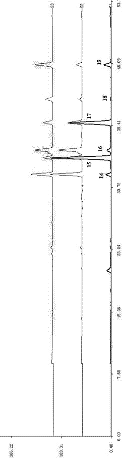 HPLC (High performance liquid chromatography) detection method for distinguishing different cultivars of uncaria