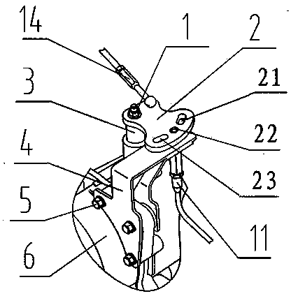 Engine gearbox external shift lock device