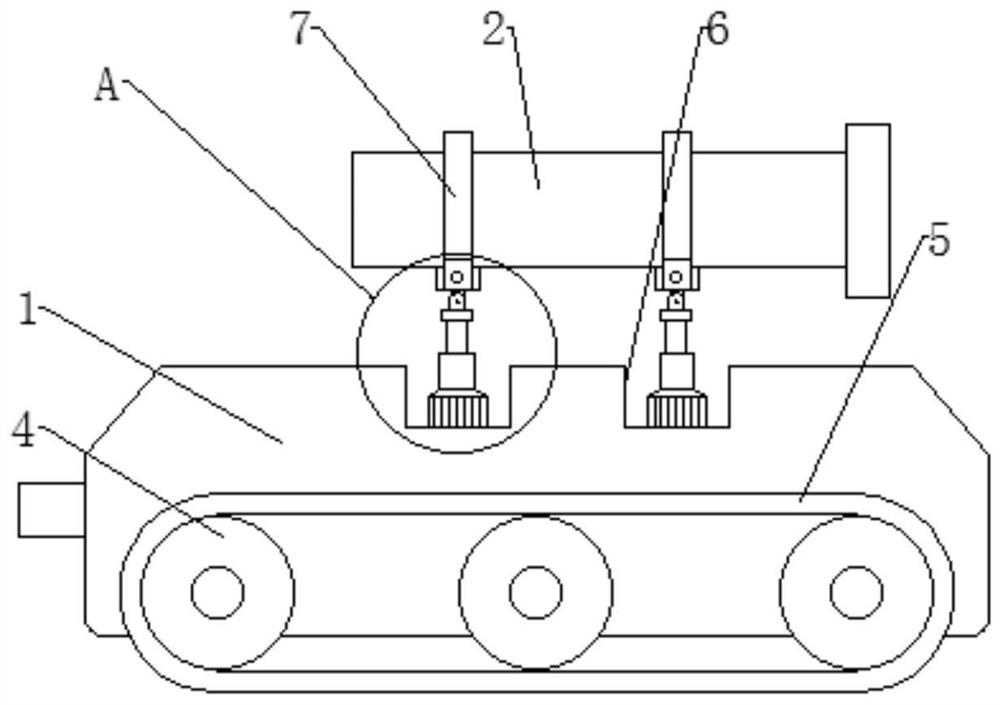 Ultrahigh-pressure long-distance vortex spray ring fire-fighting robot