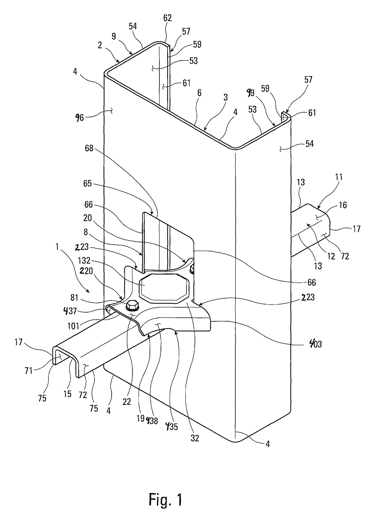 Teardrop and offset notch bridging connector