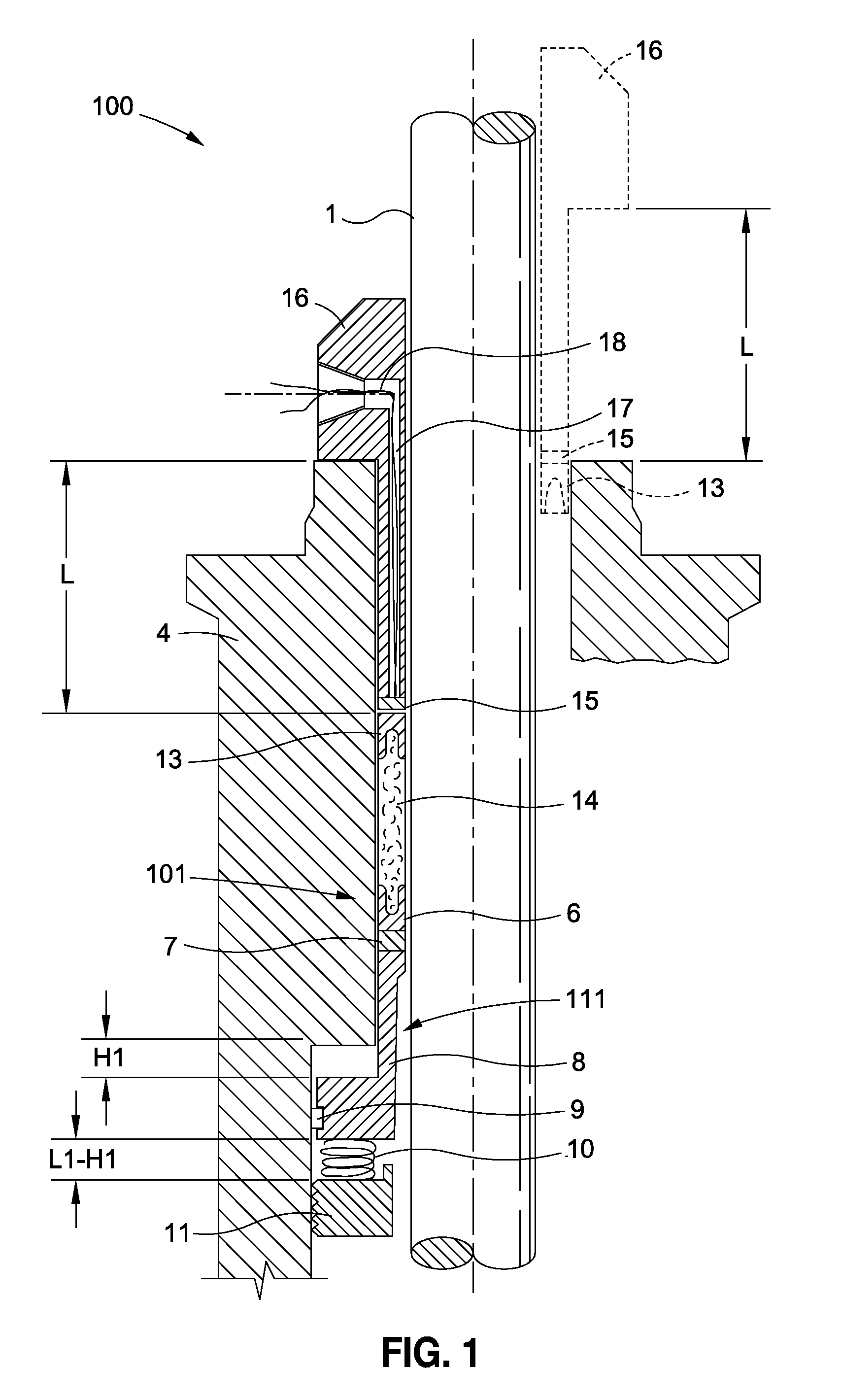 Low diffusivity barrier fluid packing system