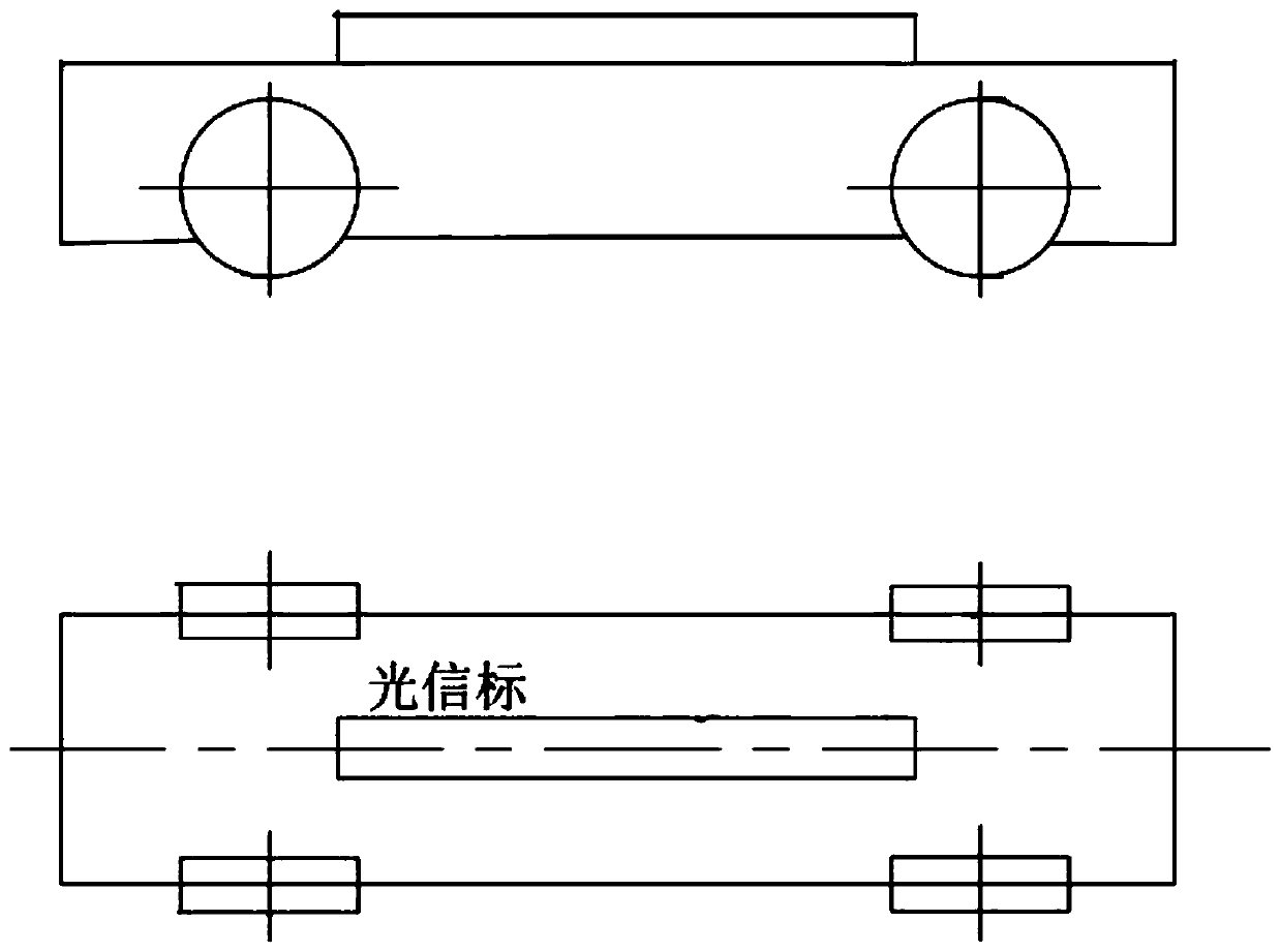 Monocular vision-based warehousing robot indoor positioning method