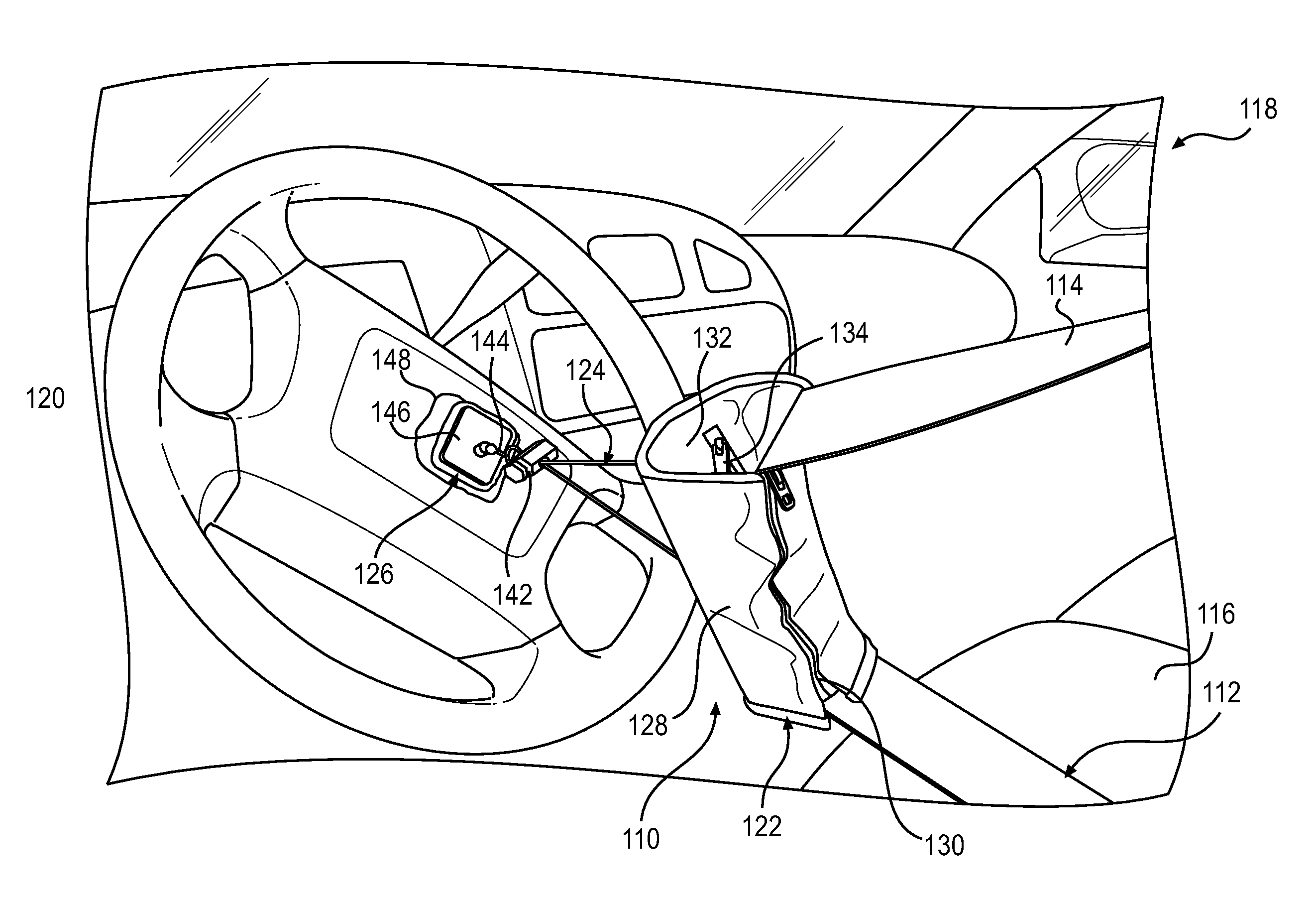 Seatbelt relief device