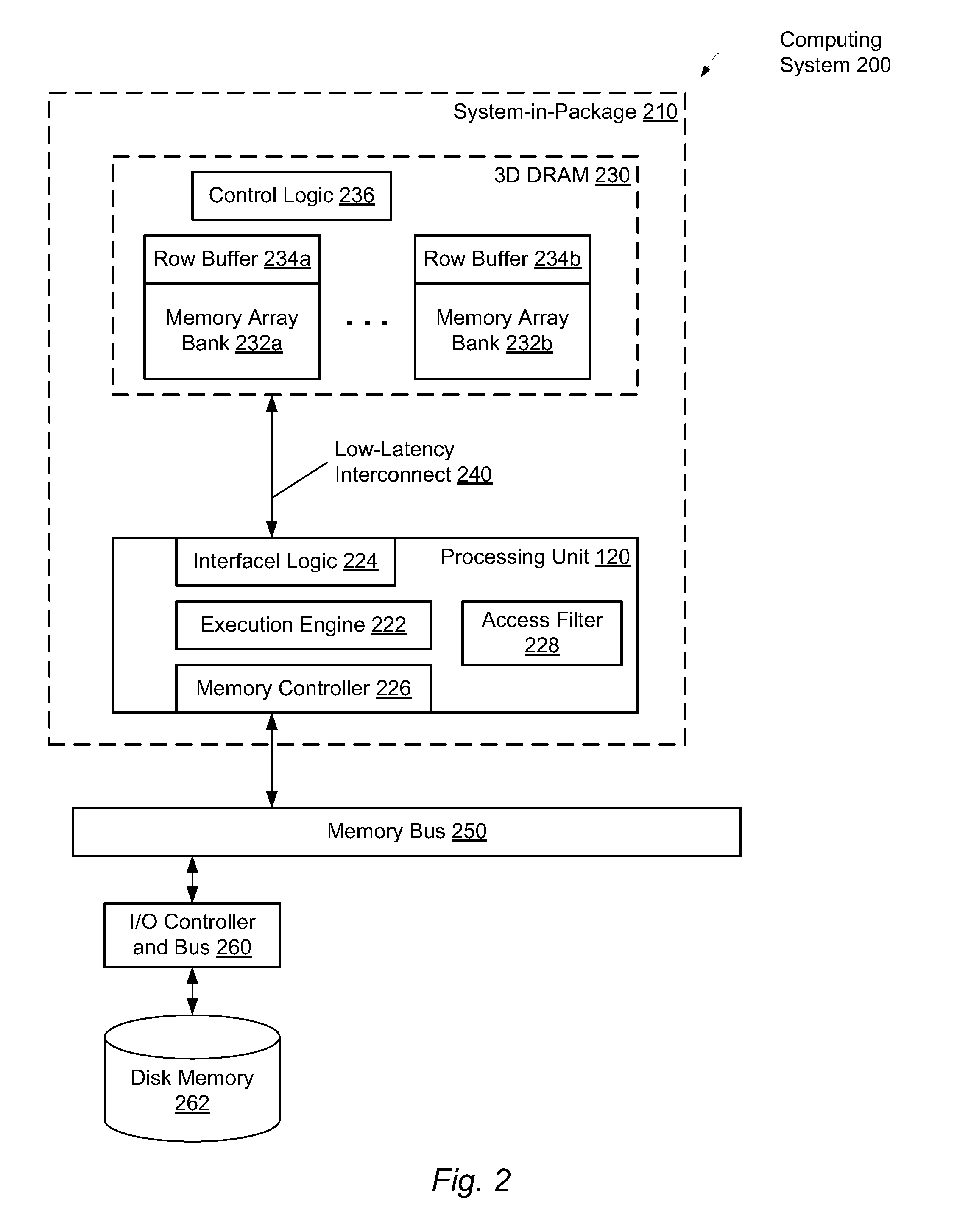 Hardware filter for tracking block presence in large caches