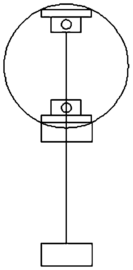 Tunnel bottom plate settlement monitoring device and method