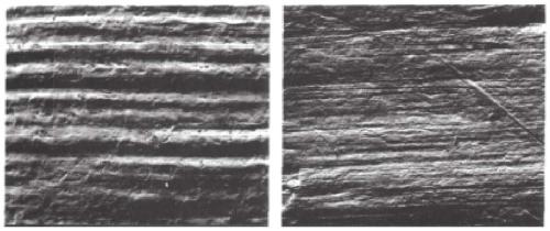 Metal part surface repair material and metal part surface processing technology and application