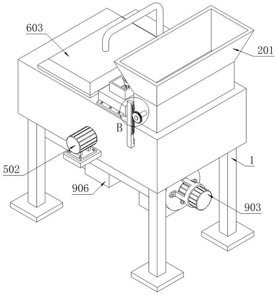 Separation equipment based on traditional Chinese medicine raw material classification