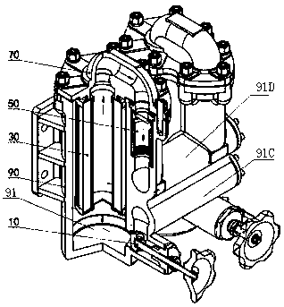 Fuel oil filter applied to gas turbine