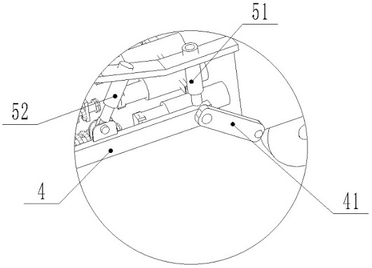 Ground-attaching shoveling and planting machine