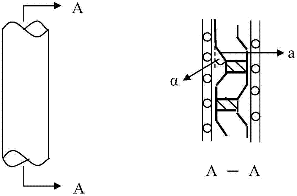 Fluorine-containing flue gas treatment system and application method thereof