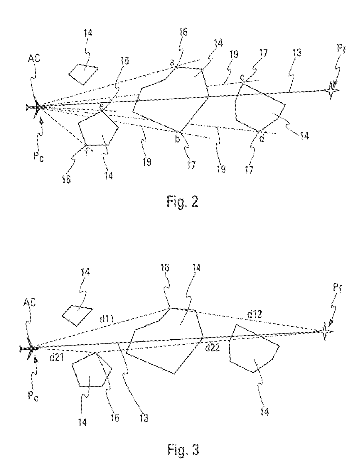 Method and device for generating an optimum flight path intended to be followed by an aircraft