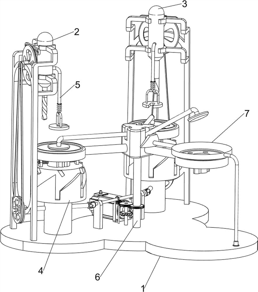 Metal flange plate machining equipment for pipe fitting connection