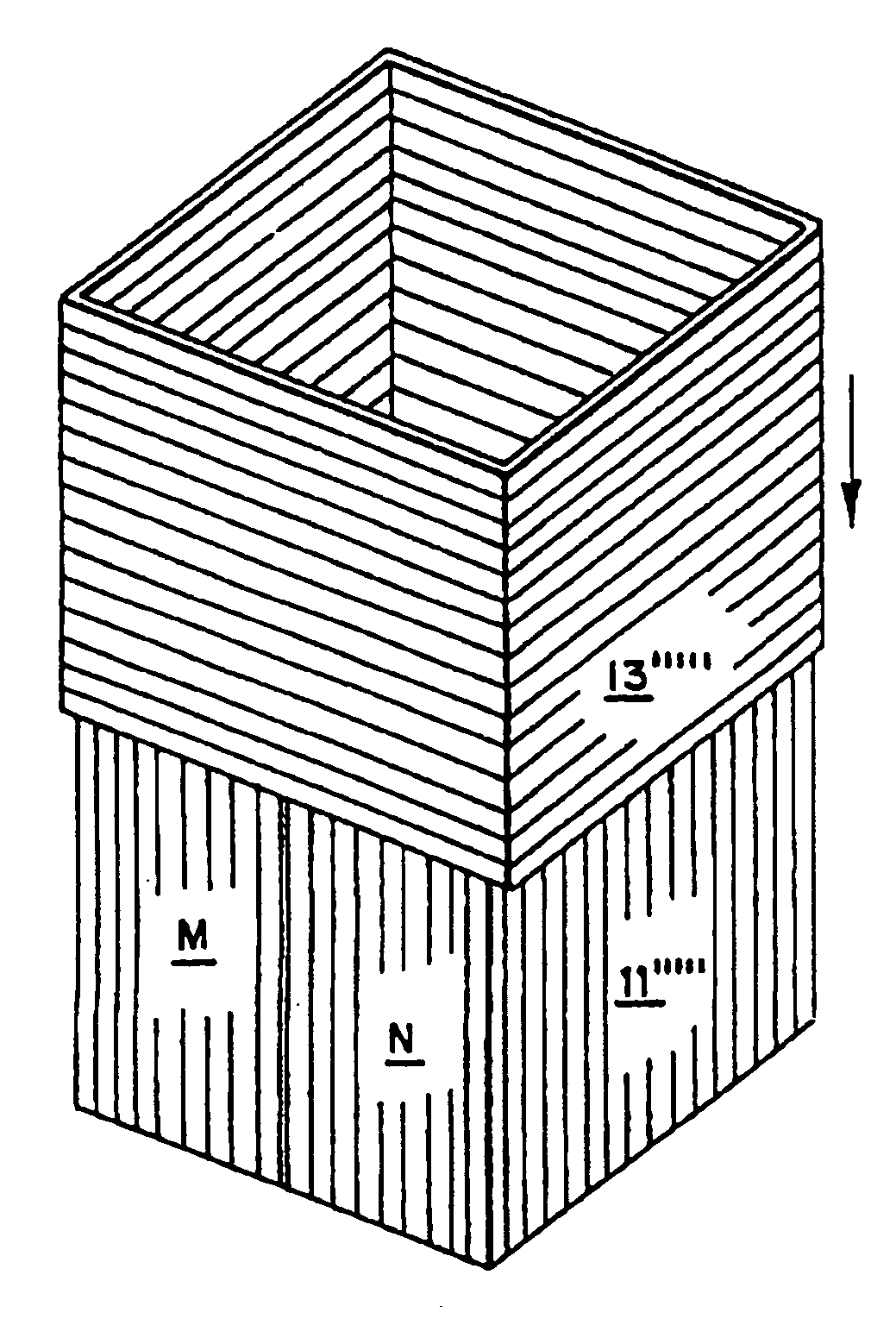 Blast resistant and blast directing container and assemblies