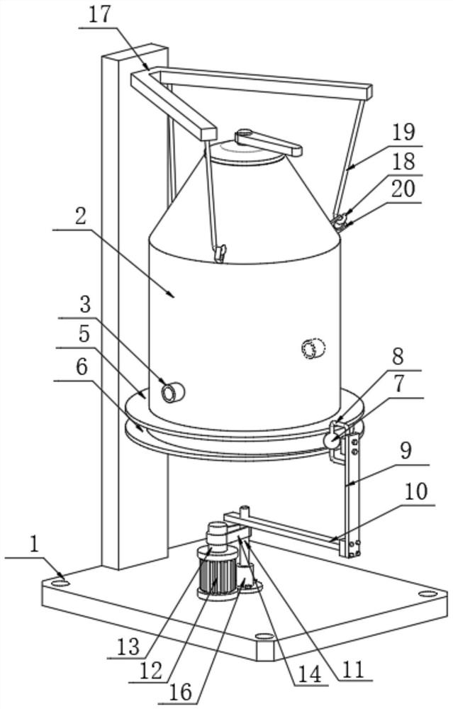 Multifunctional high-purity seven-in-one chemical and pharmaceutical equipment and manufacturing process thereof