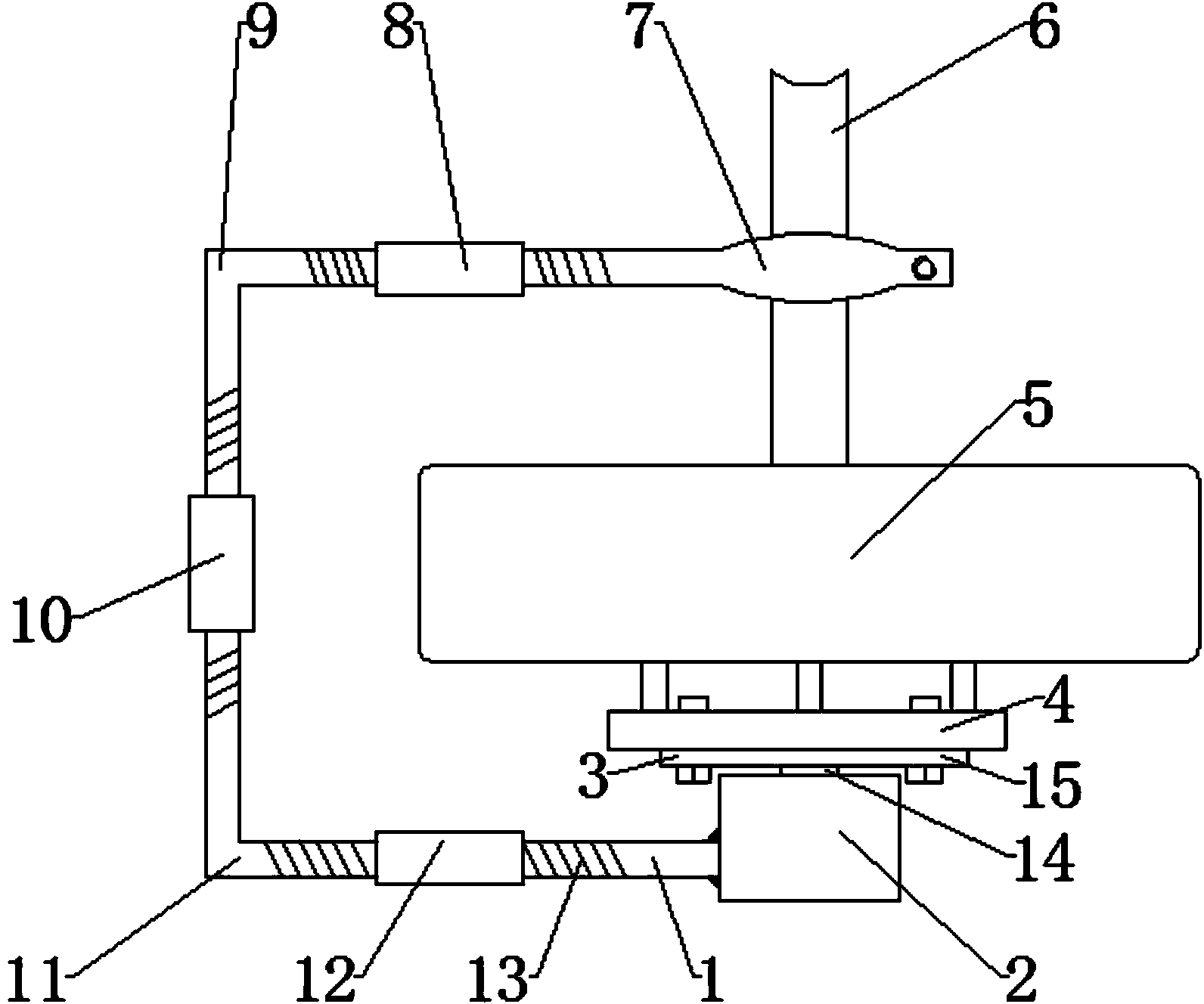 Device for accurately measuring vehicle wheel slip ratio