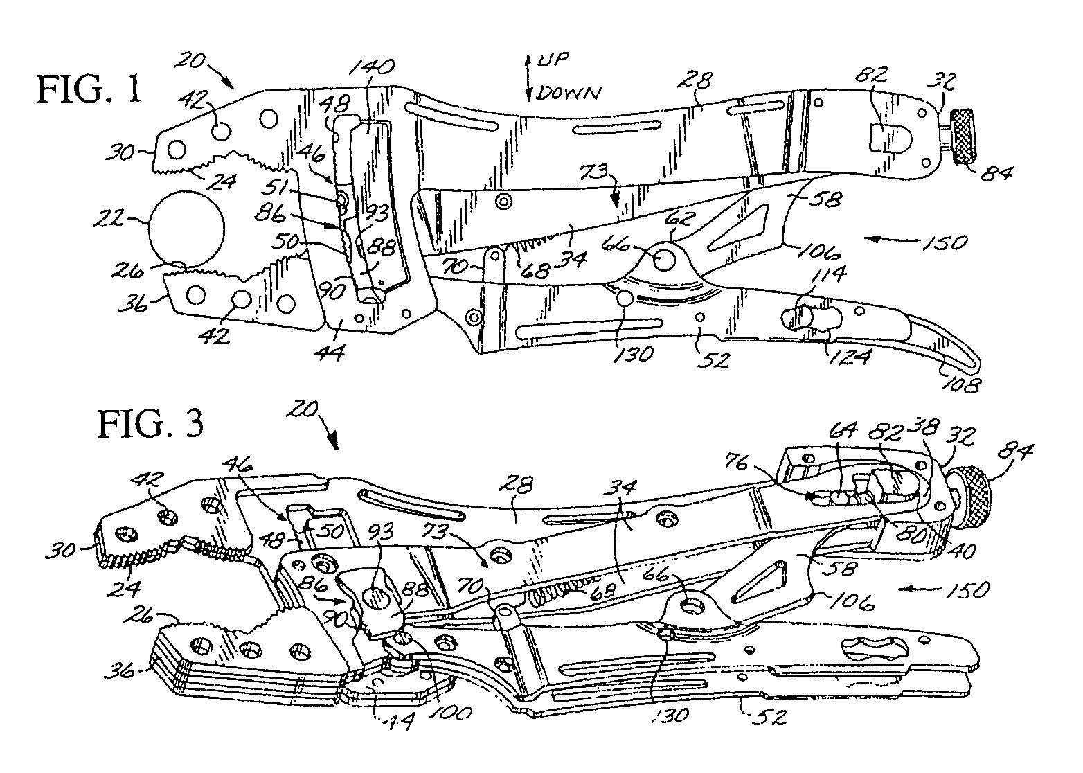 Self-adjusting pliers