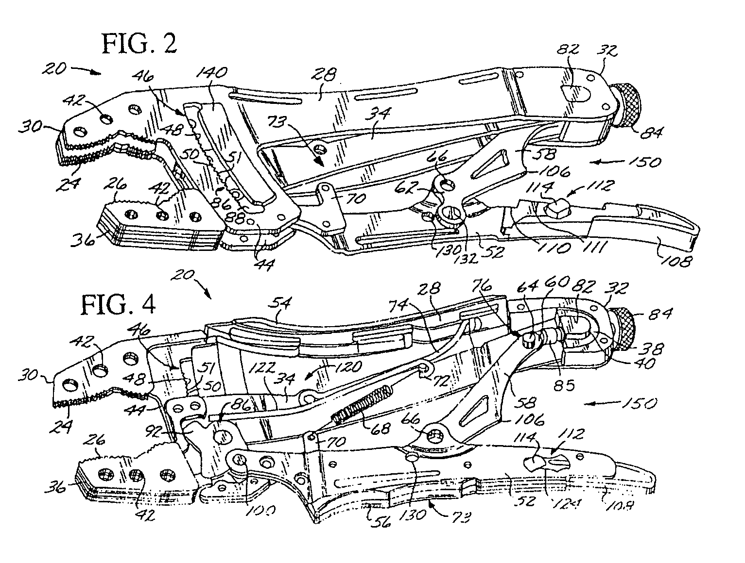 Self-adjusting pliers