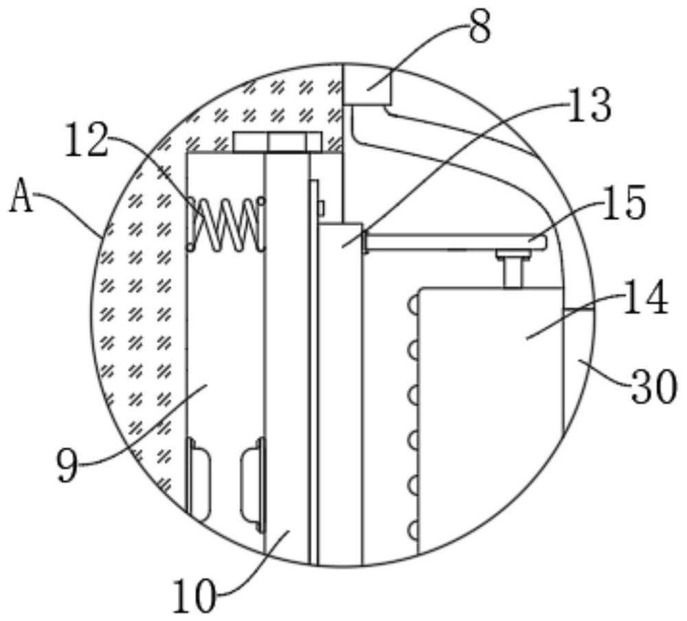 Itch scratching device with alarm module for livestock breeding