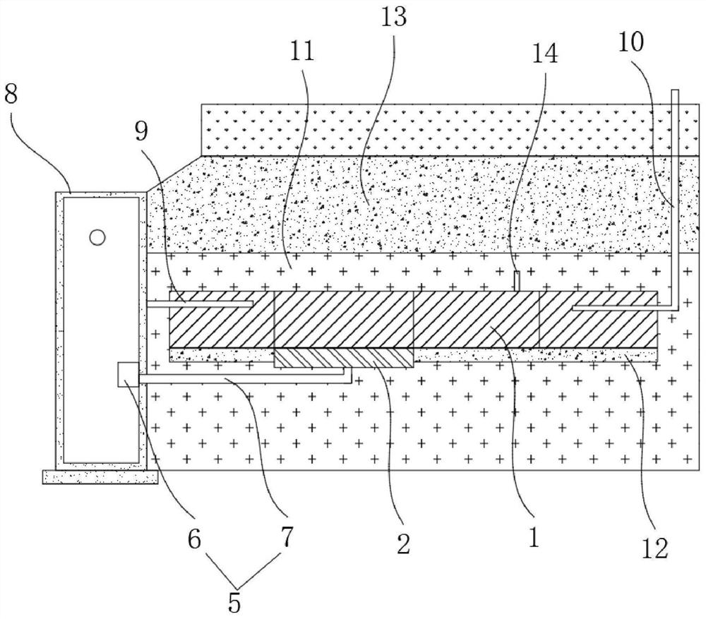 Flood and rainwater regulation and storage system and regulation and storage method