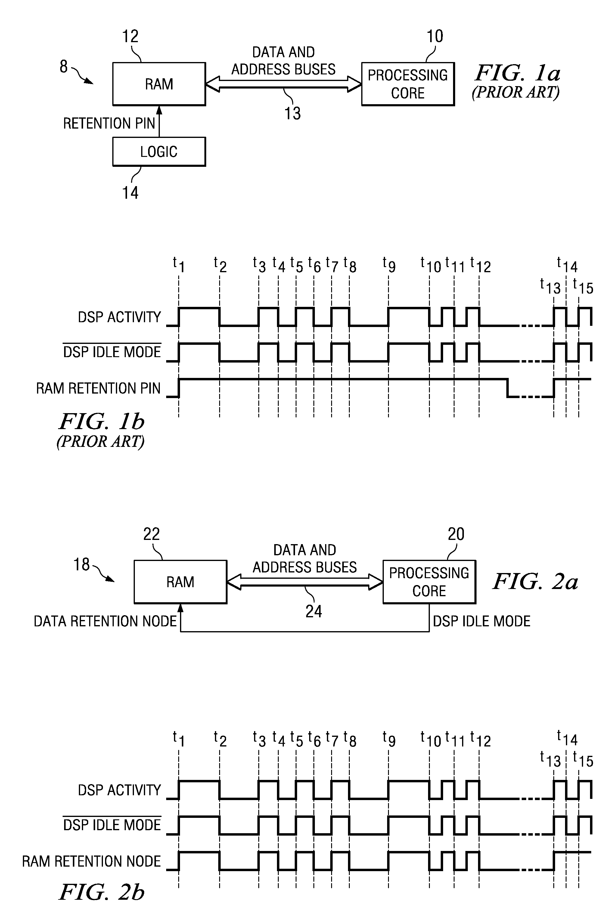 Method and apparatus for reducing memory current leakage a mobile device