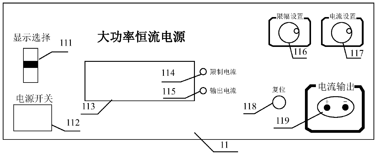 A voltage tracking constant current source device