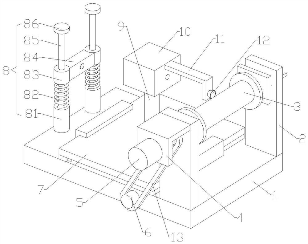 Steel wire winding device