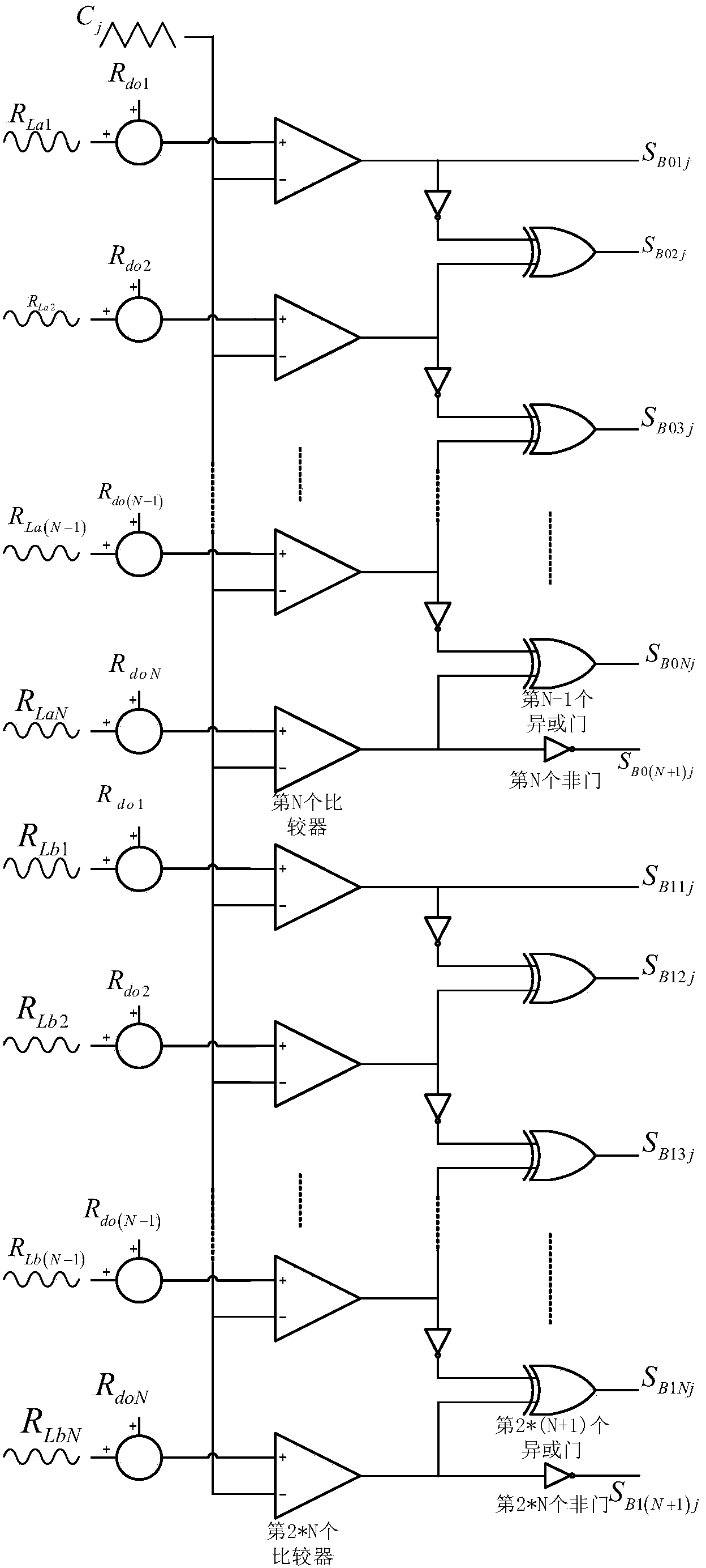 N output single-phase 2N+2 switching group MMC inverter and control method thereof