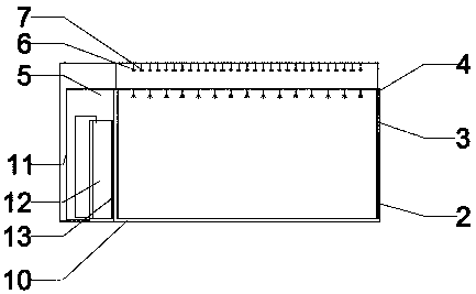 Landslide physical model test equipment under dry and wet circulation effect