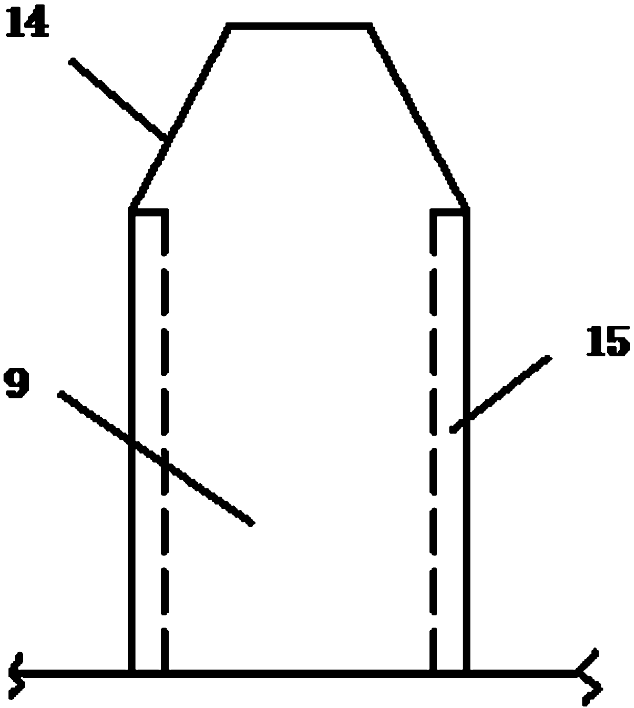 Forging process for difficult-to-deform high-temperature alloy plate slab