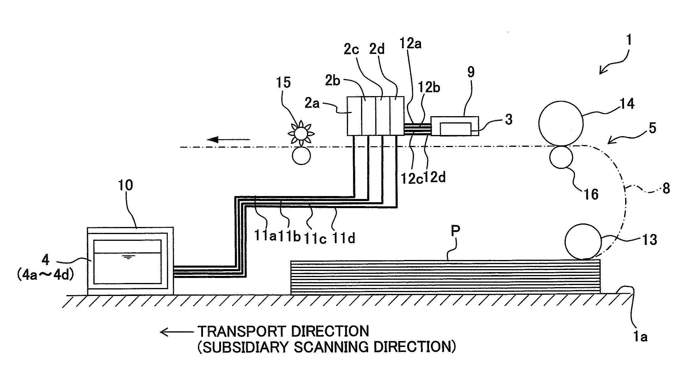 Liquid droplet jetting apparatus