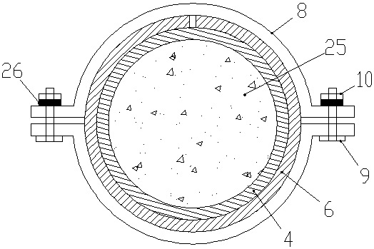 Carbon dioxide blasting impact dynamic monitoring test device and test method thereof