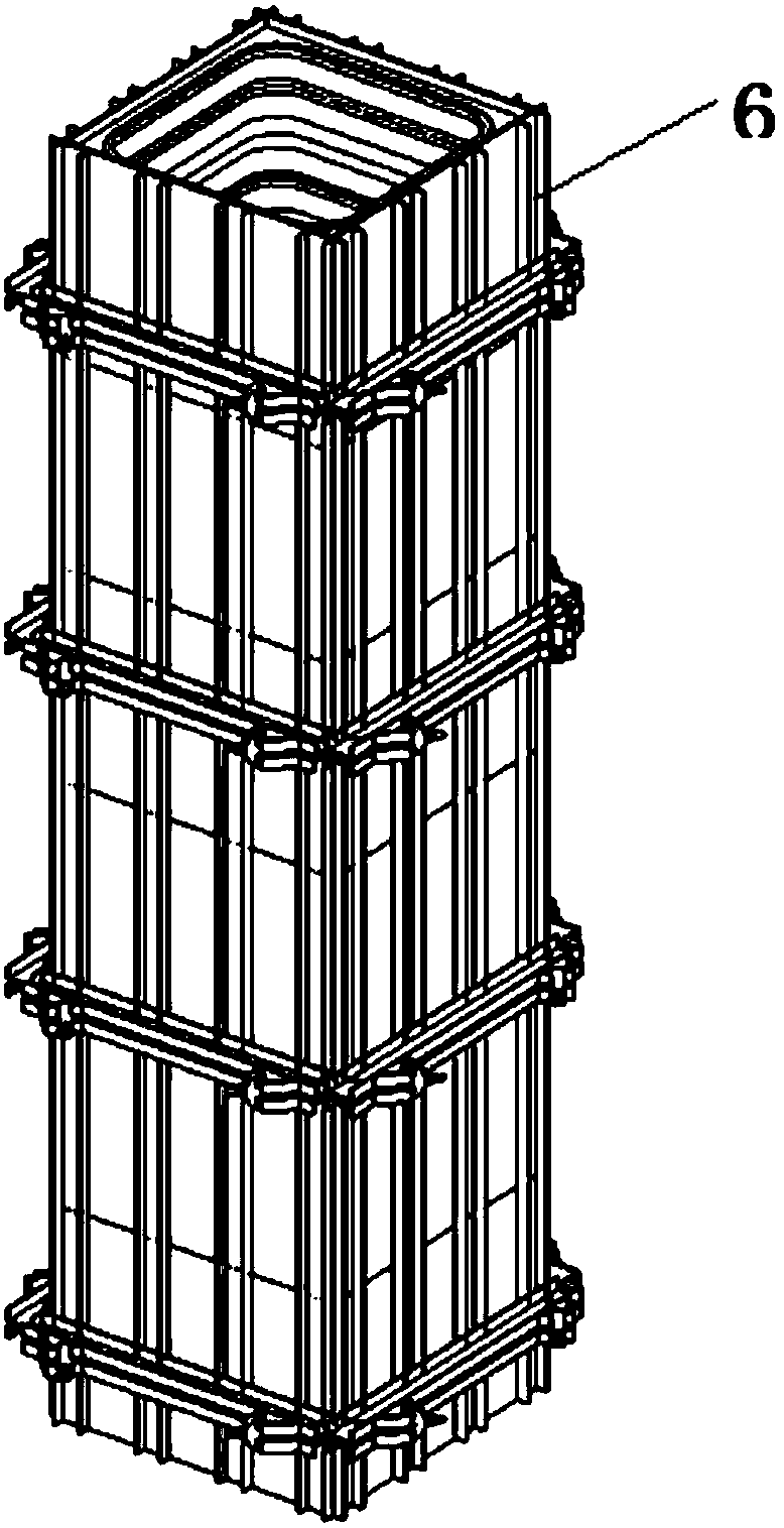 Manufacturing method of multi-hook-face decorative concrete formwork