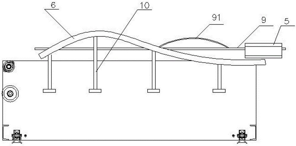 Carton overturning device and method