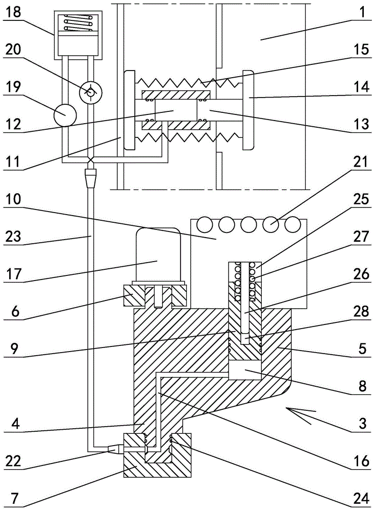 A two-deck positioning guide rail mechanism