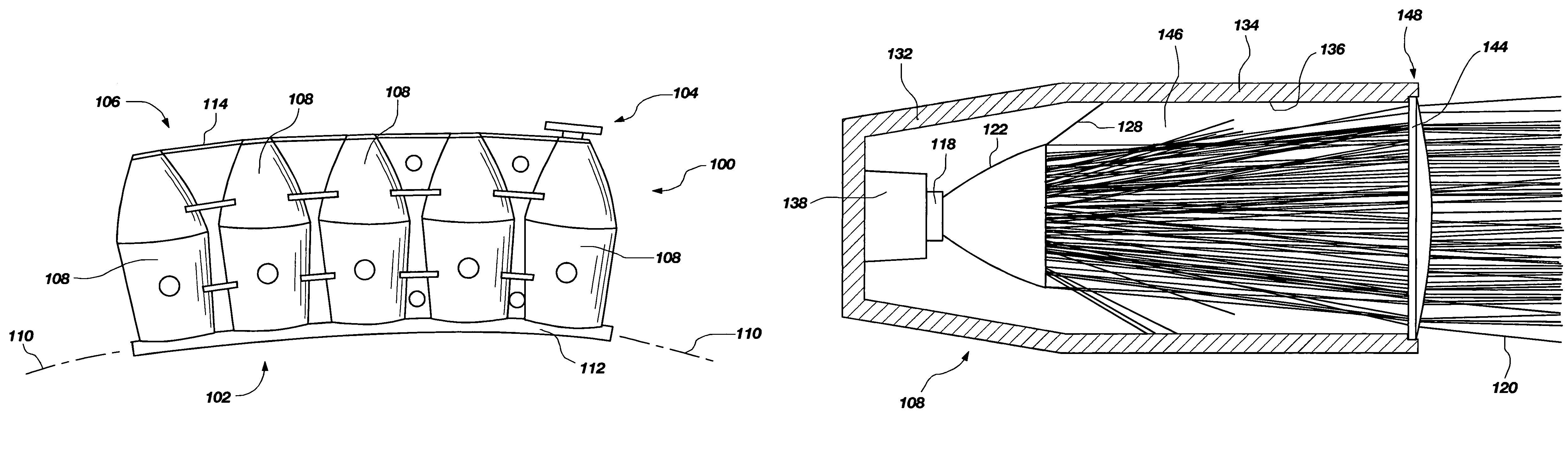 LED-powered dental operatory light