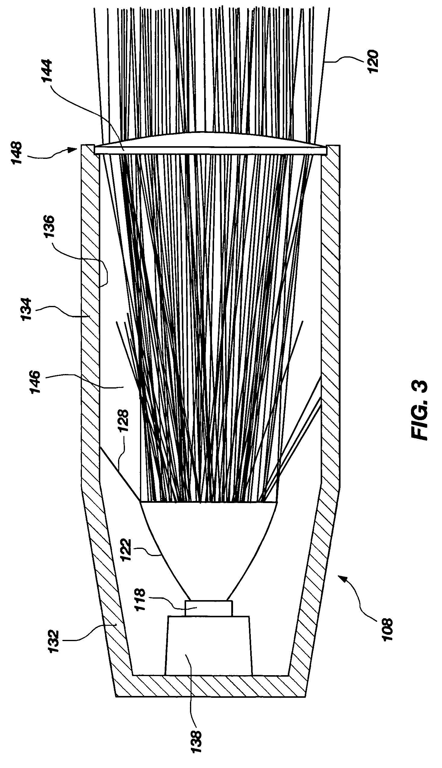 LED-powered dental operatory light