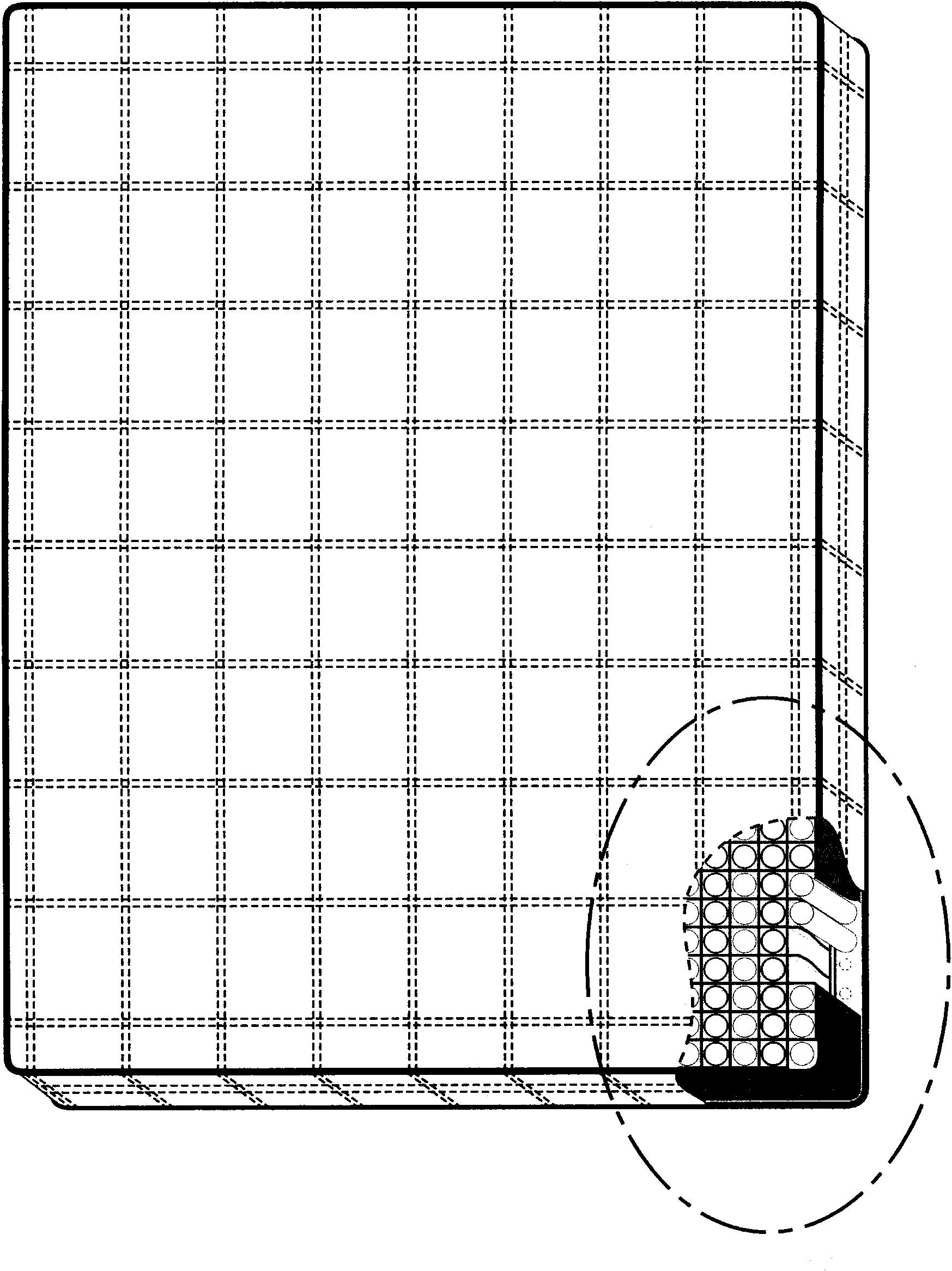 Microcomputer automatic adjustable mattress