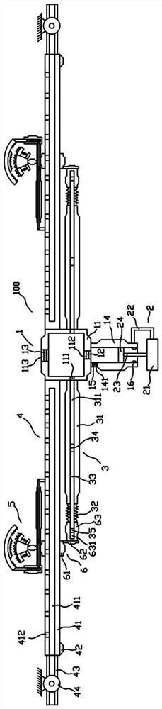 An embroidery machine with fabric tensioning function