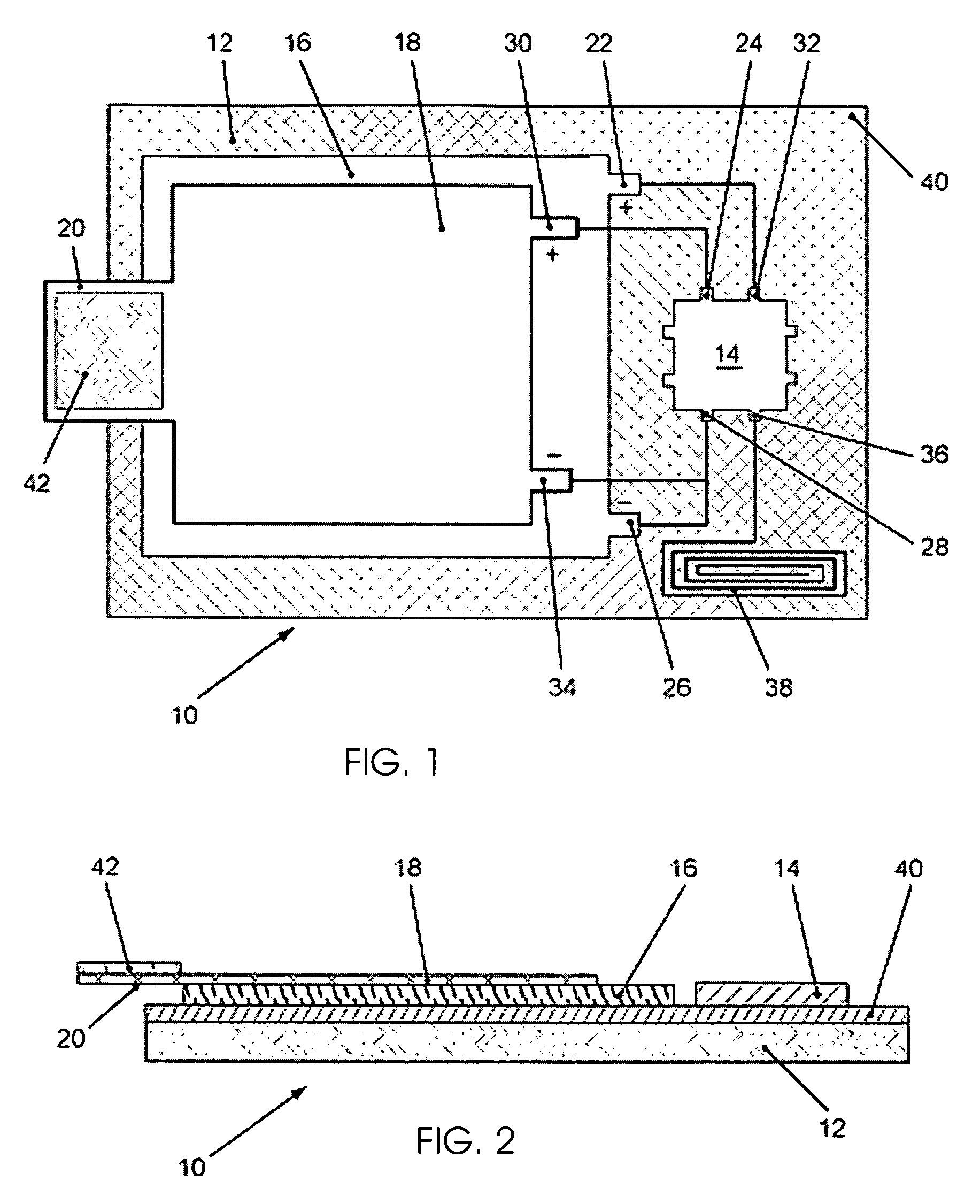 Piezo-electric content use monitoring system