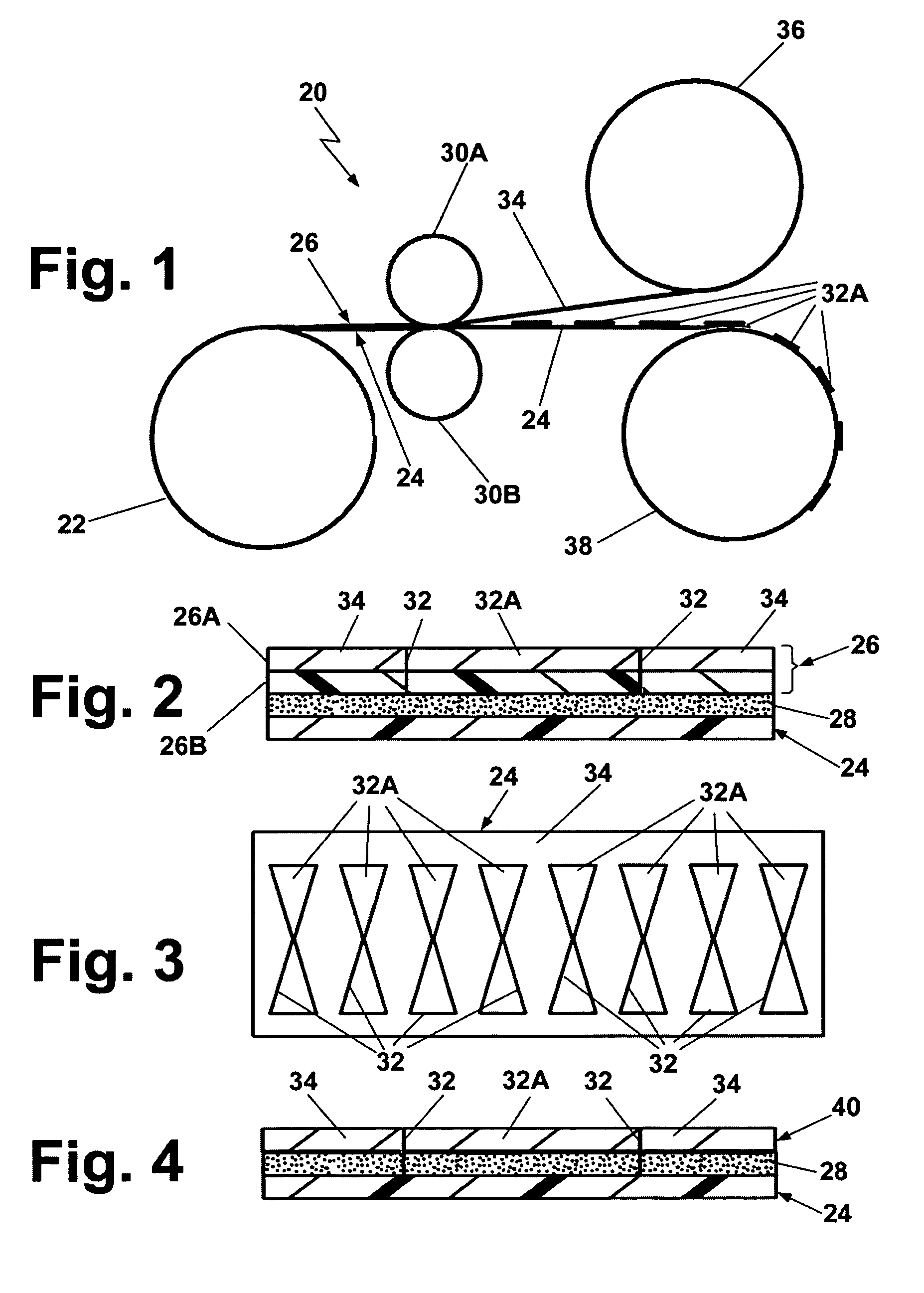 Process for making UHF antennas for EAS and RFID tags and antennas made thereby