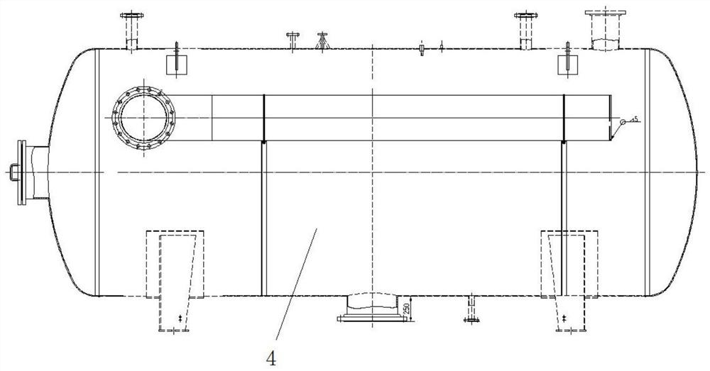 System for recycling waste heat of ethylbenzene production device for preparing steam