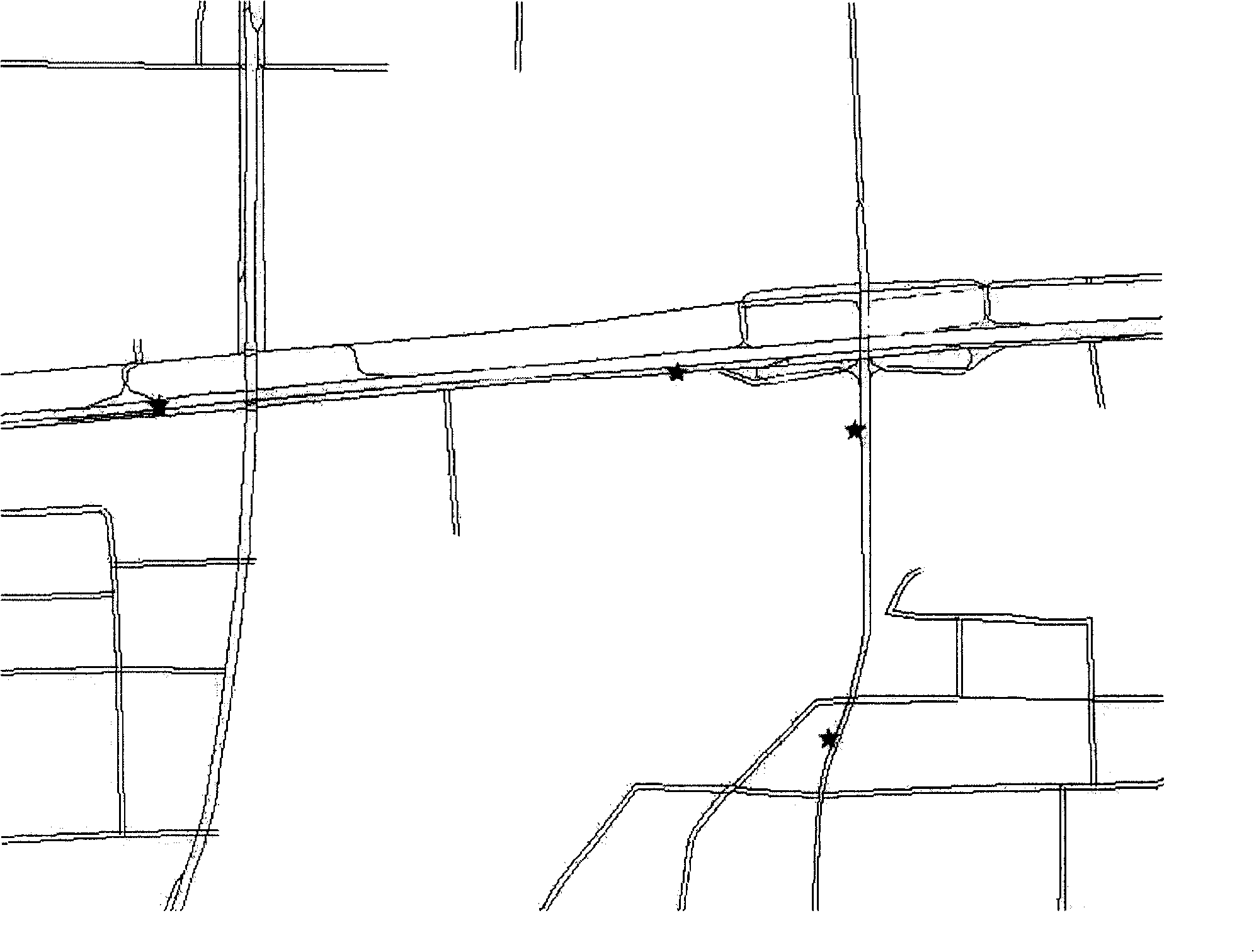 Floating car dynamic real-time traffic information processing method based on GPS data