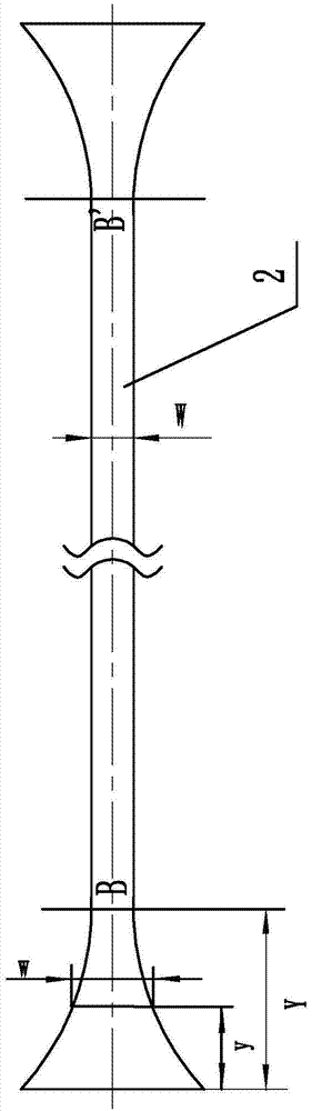 Side-thickened polyamic acid film, tape casting equipment and preparation method thereof