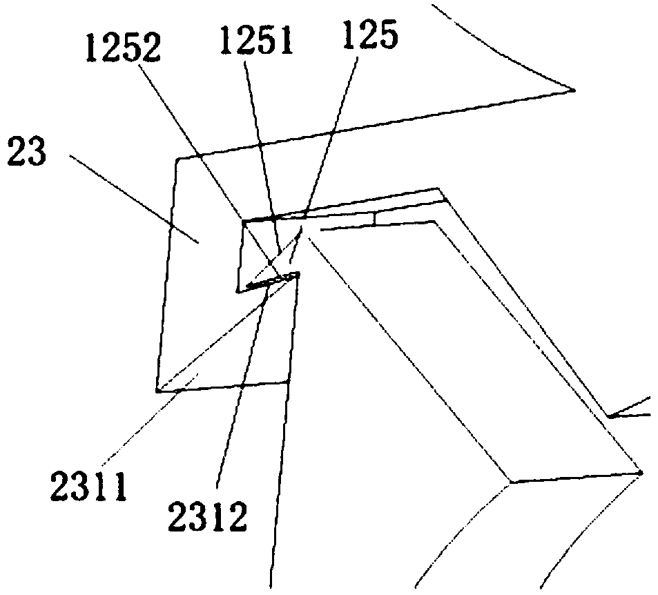 Pipeline route fixing structure