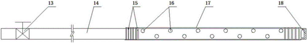 Bridging plugging device in hidden-type deep, long and large cave and governance method for water burst plugging