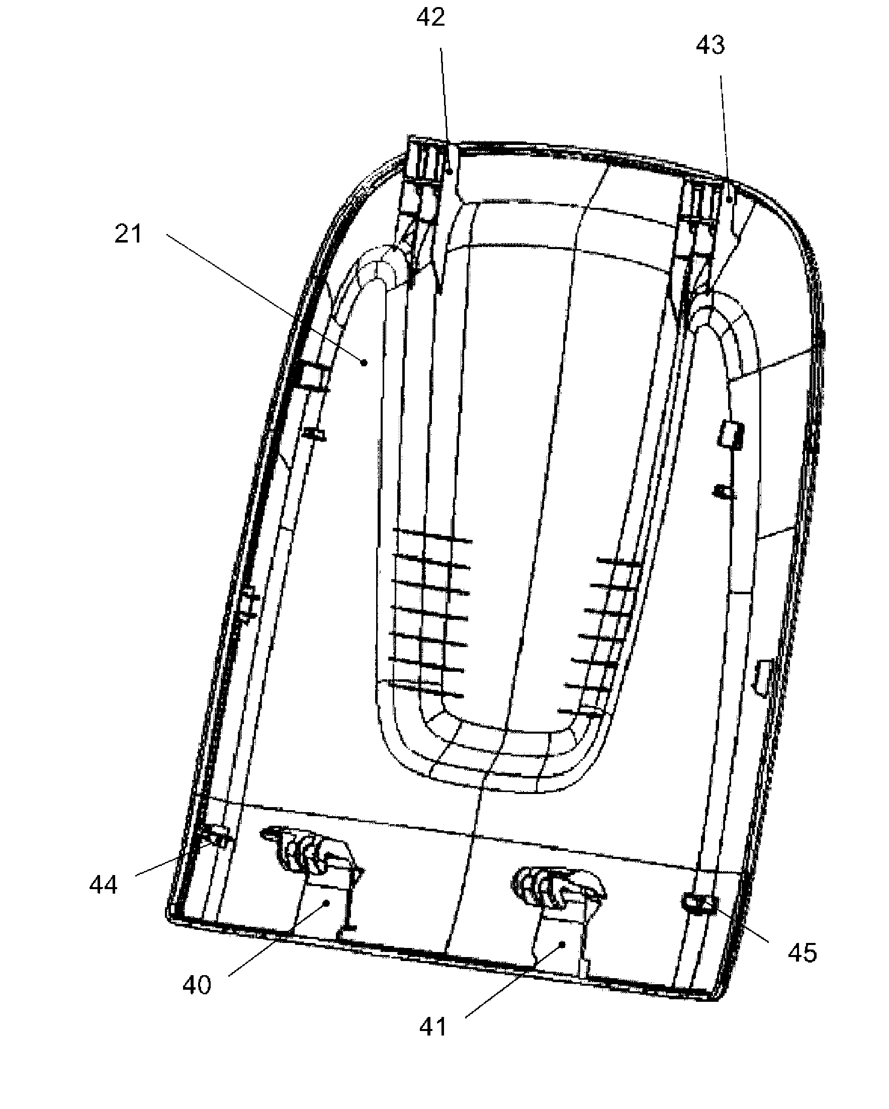 Anti-whiplash vehicle seat