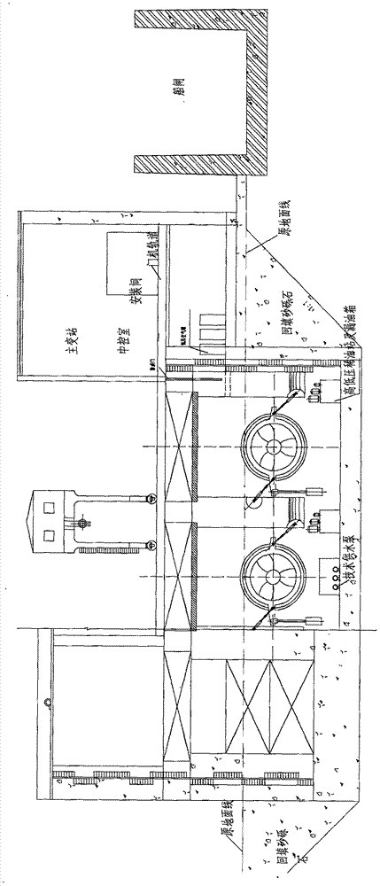 Separate combined powerhouse system for tubular hydropower station